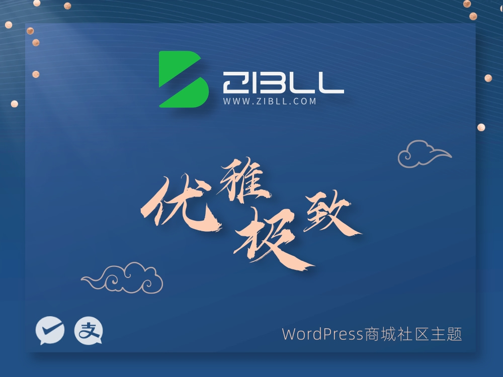 zibll-V8.0最新版2024完美破解授权可用（含教程和美化插件）-雪白的乌云
