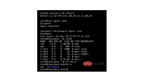Linux 怎样查看系统当前的 LVM 卷组信息-雪白的乌云
