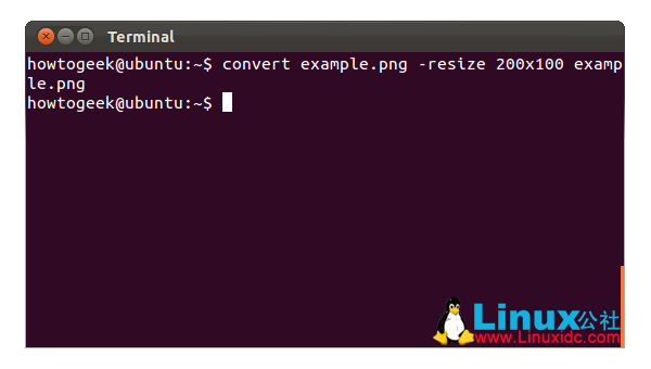Linux 如何在命令行下编辑图片-雪白的乌云